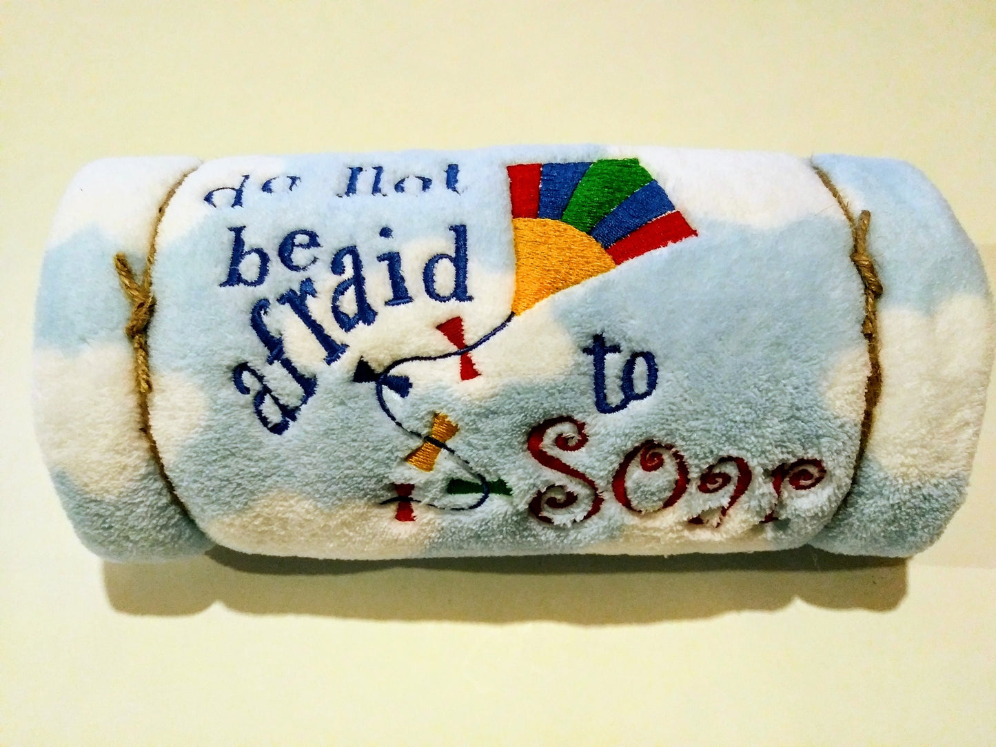 Do Not Be Afraid to Soar Kite Machine Embroidery Design, Reading Pillow Embroidery, Baby Shower Gift, INSTANT DOWNLOAD