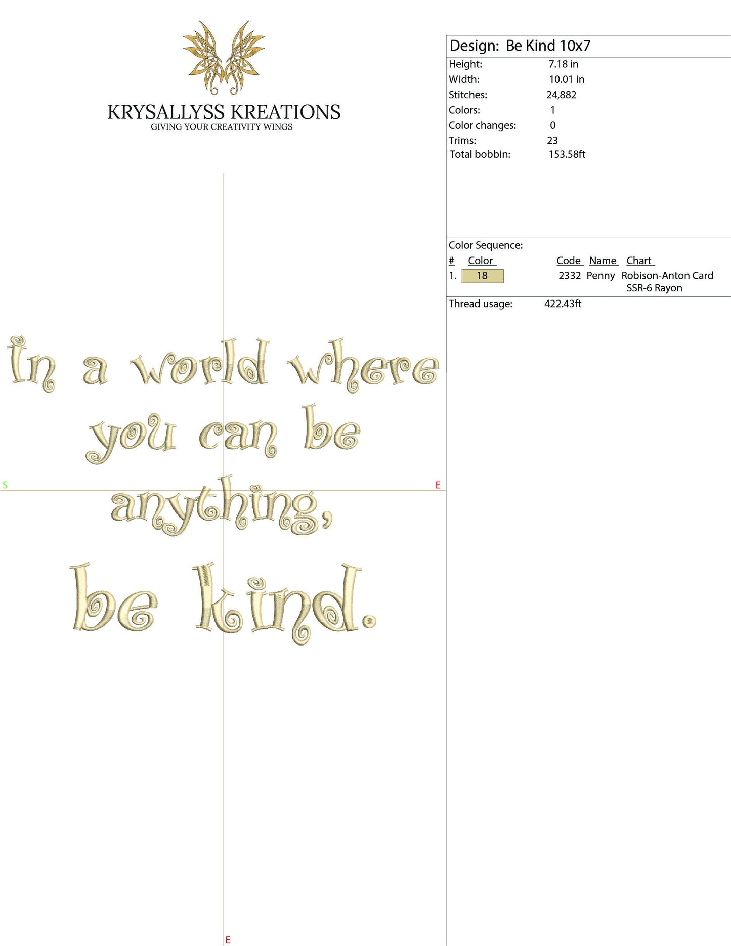 Be Kind Machine Embroidery, Reading Pillow Embroidery, Inspired Words Embroidery, INSTANT DOWNLOAD