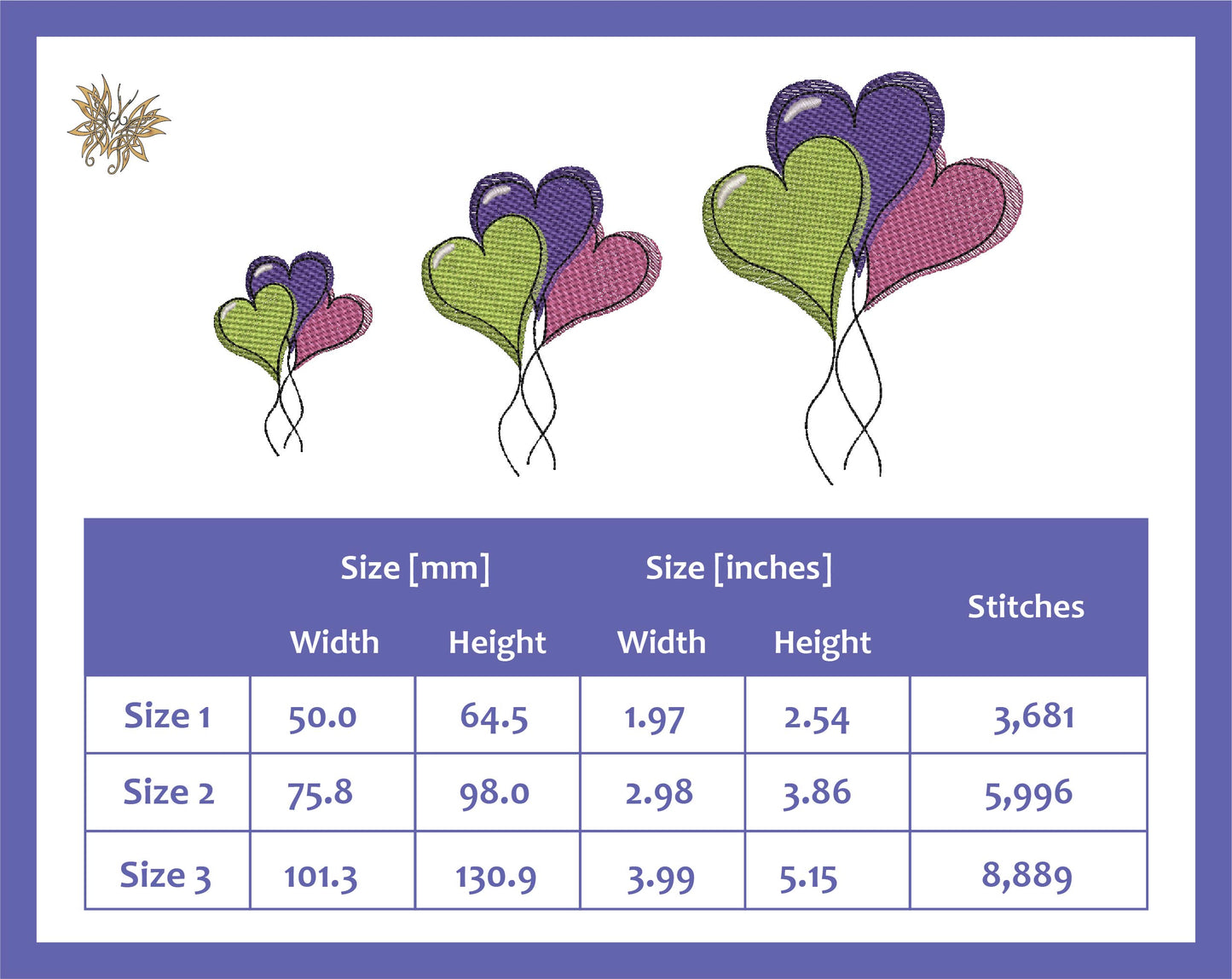 Heart Balloons Sketch Machine Embroidery Design in three sizes and 8 formats for girl's room decor throw pillows, Instant Download