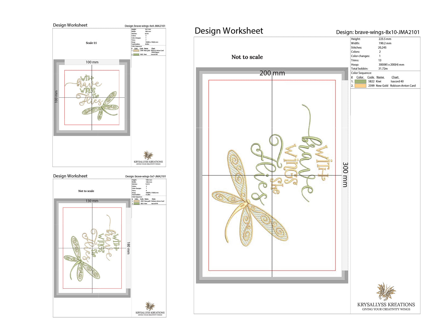 Dragonfly Machine Embroidery Design for Nursery Decor or Baby Shower Gift, 3 sizes 8 formats, fits 4x4,5x7 and 8x12 hoops, INSTANT DOWNLOAD