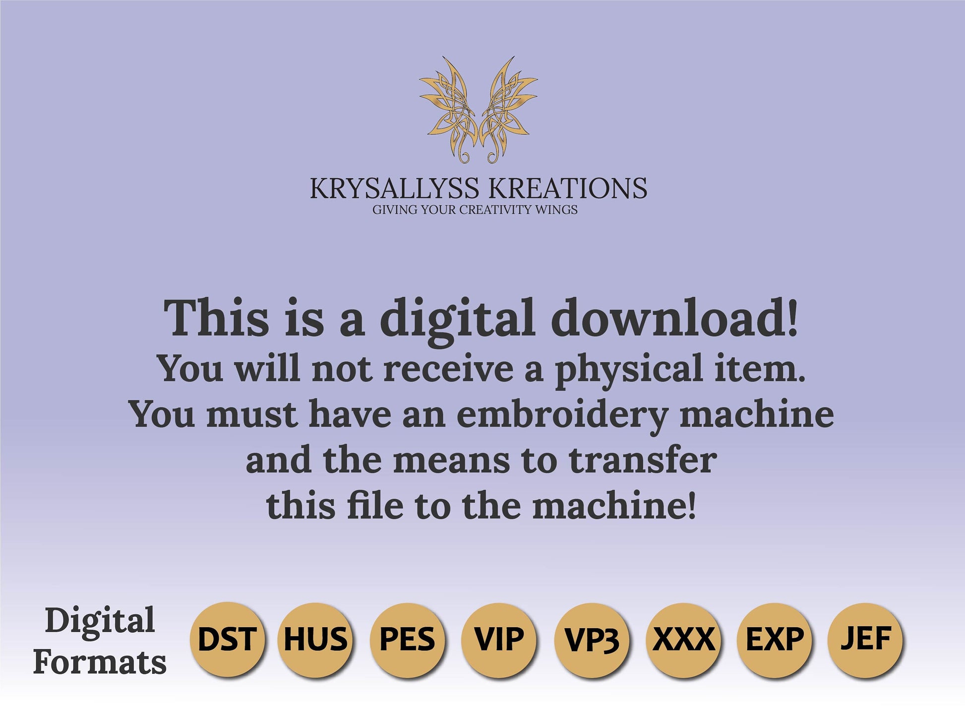 This is a digital download not a physical item