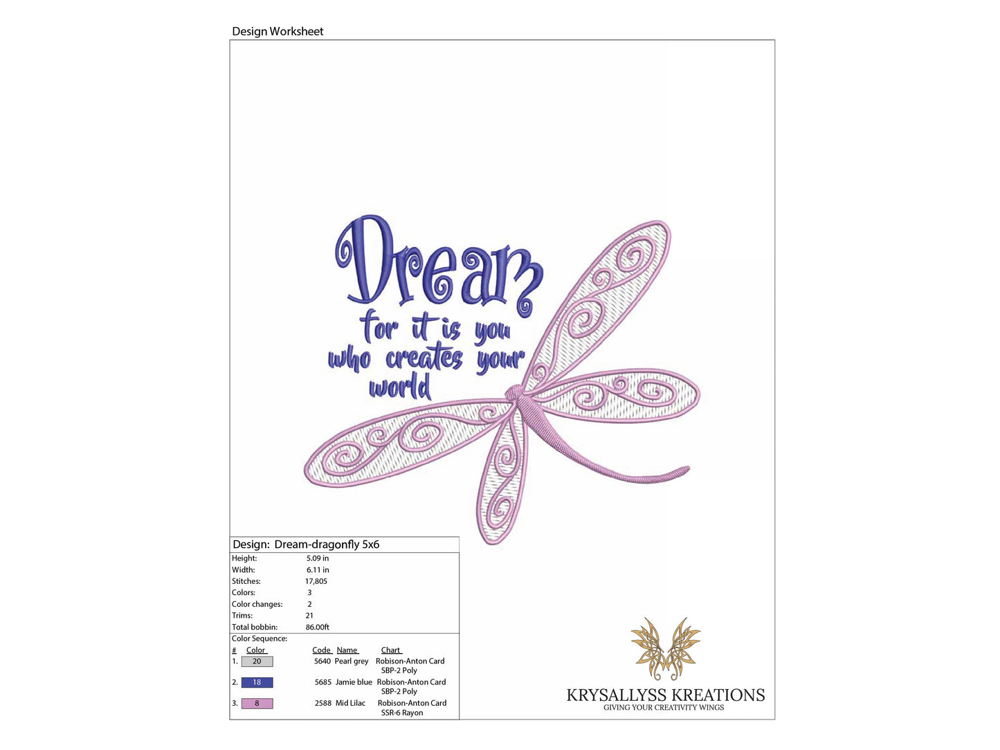 Dragonfly Dreams Machine Embroidery Design for Young Adult or Teen Inspirational Reading Pillow Embroidery, INSTANT DOWNLOAD